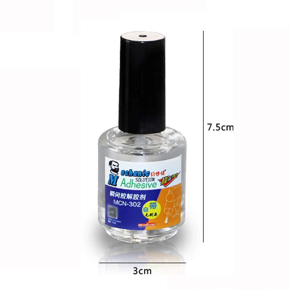 MECHANIC special strong instant 15ml MCN-302 glue remover liquid for PCB IC /UV glue /502 /phone repair/clean stains