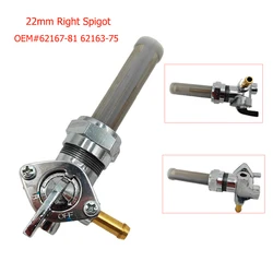 For Harley Davidson Sportster 883 XL883 XLH 883C 1000 1100 1200 XLCH XLX 61 62167-81 22mm Petcock Fuel Valve Right Spigot Tap