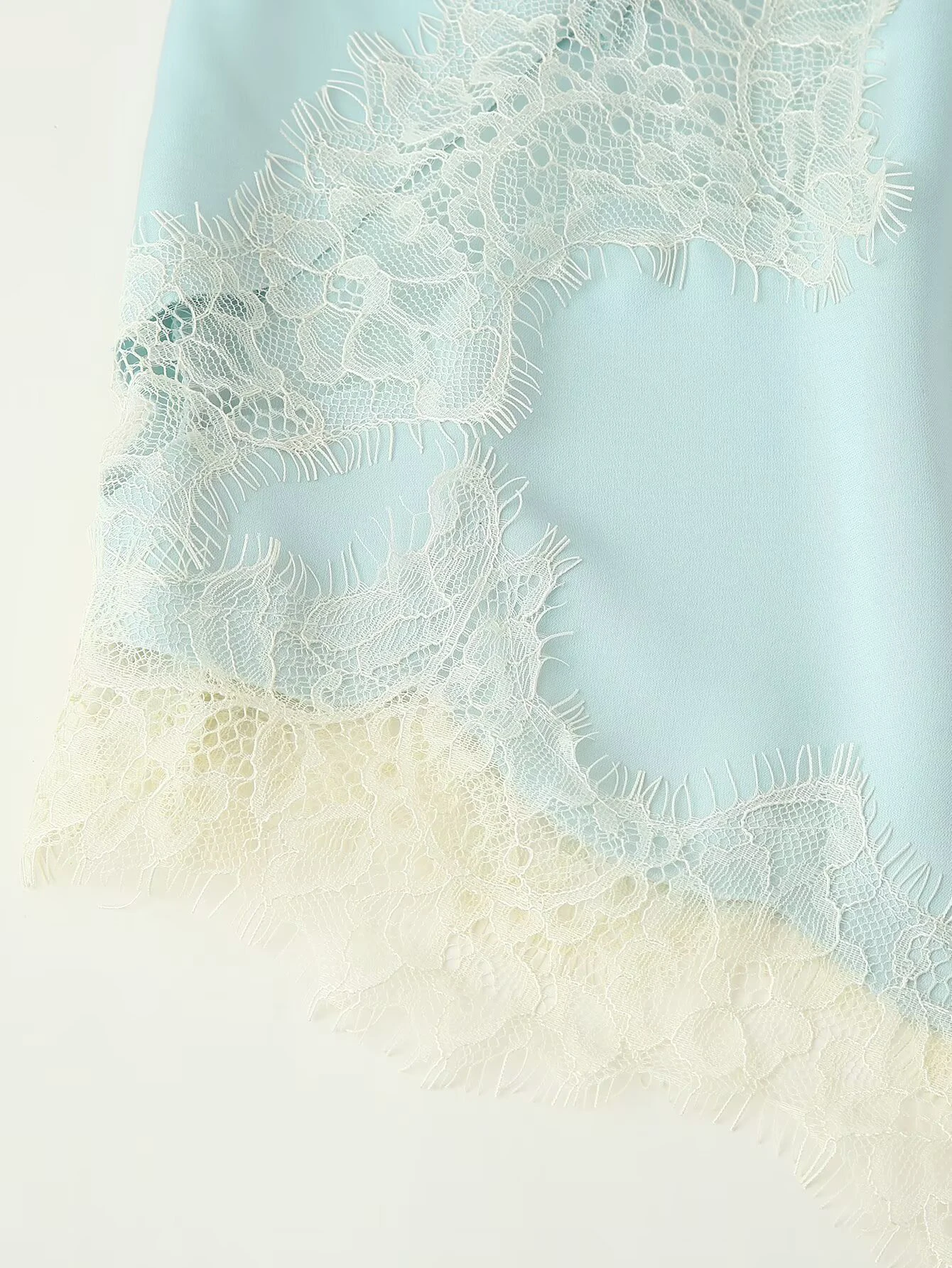 النمط الأوروبي والأمريكي الجديد للمرأة أزياء من الدانتل الديكور الملابس الداخلية نمط أعلى الحمالة القصيرة غير النظامية #6