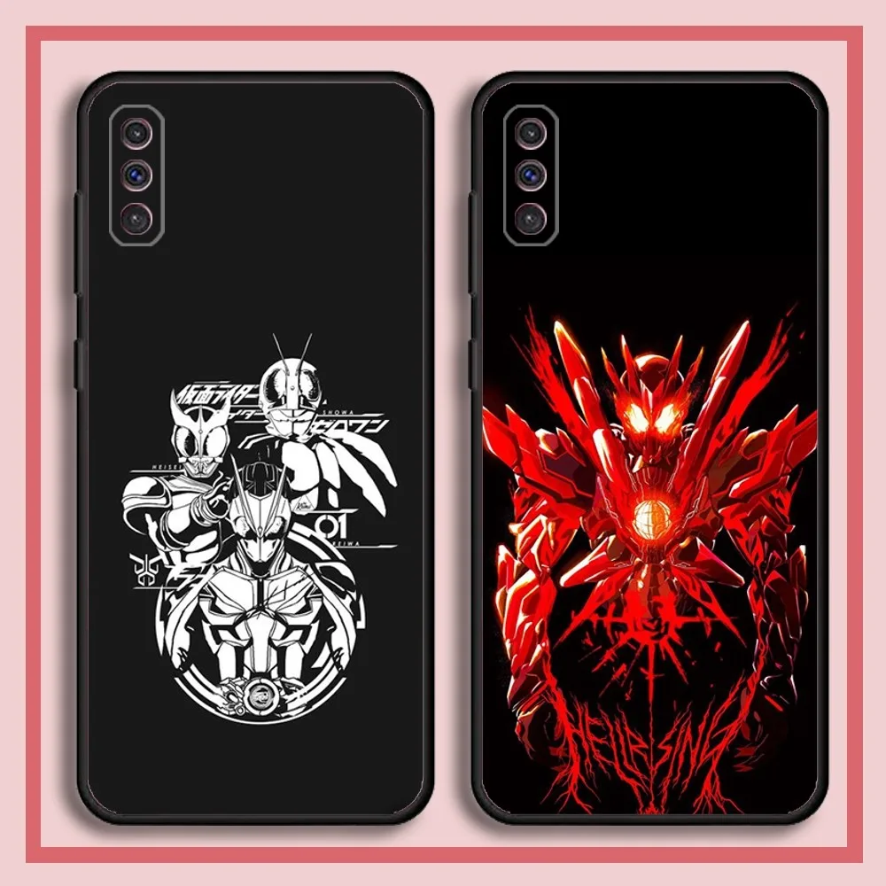 

Masked Rider Kamen Rider Phone Case For Samsung S23,23,22,30,21,10,9,Note20 Ultra,Lite,Ultra,5G,Plus,FE,Black Soft Case