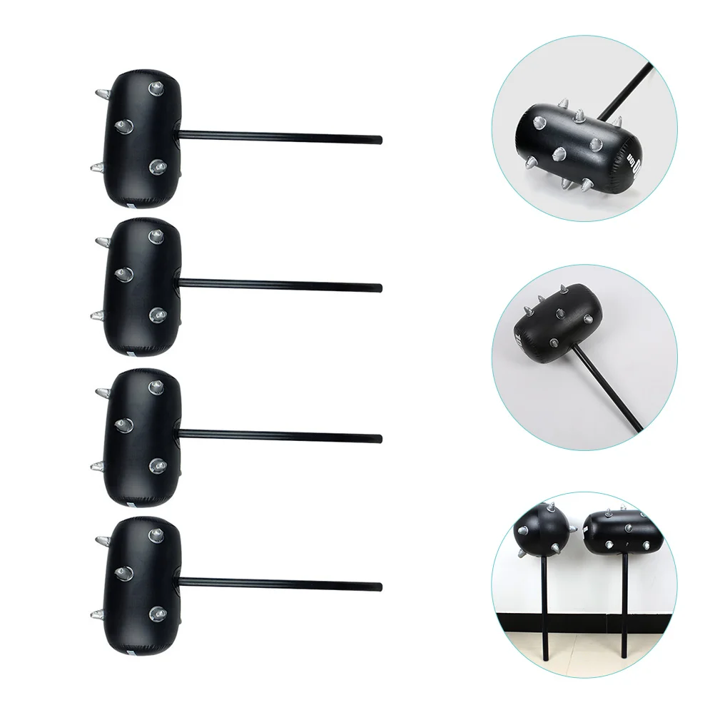 

4 Pcs Inflatable Hammer Giant Kid Gifts Tools Mallet Large Hard Handle Blow up Hammers