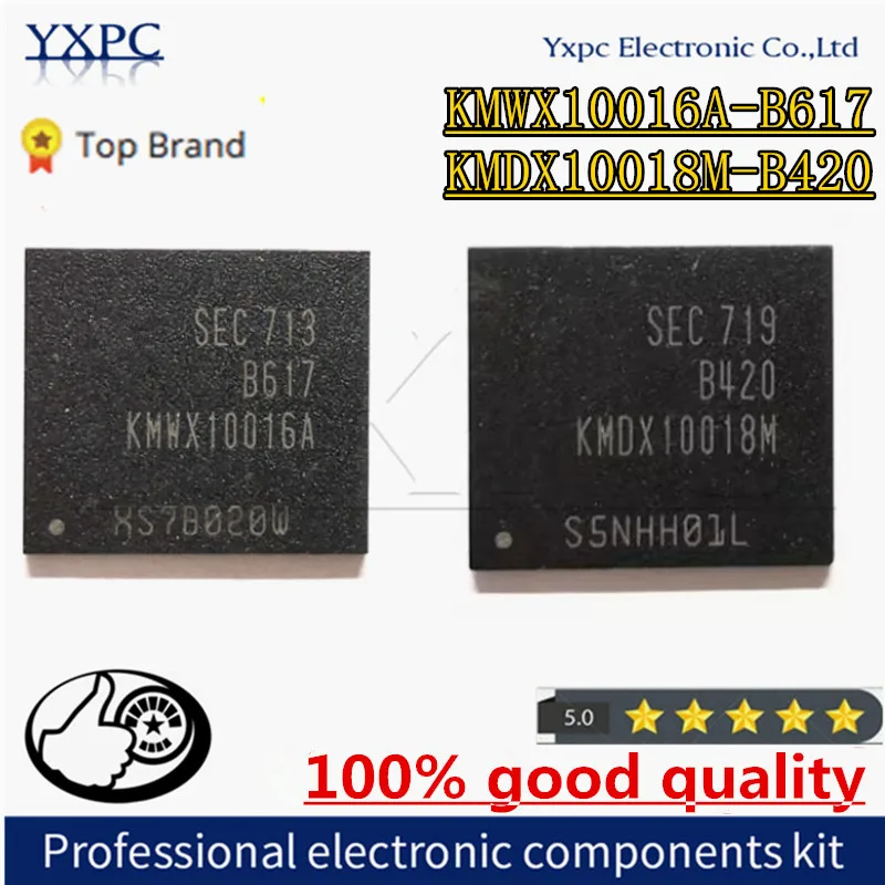 KMDX10018M-B420 KMWX10016A-B617 KMWX10016A B617 32GB BGA254 EMCP 32G Memory IC Chipset With Balls