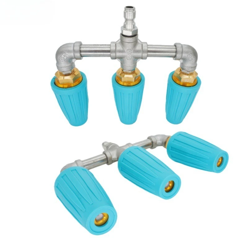 A19I-4-In-1 Turbine Nozzle Pressure Washer,2.0 Orifice Quadruple,360° Swivel Turbine Nozzle,1/4Inch Quick Connector