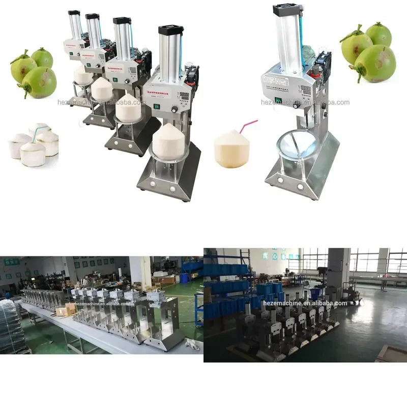 for Automatic Electric Industrial Cocoa Green Fresh Rhombus Tender Coconut Peeler Best Sale