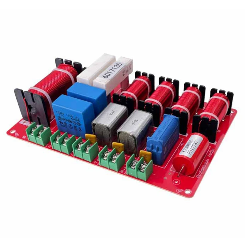 Делитель частоты ПК + металлический 4-полосный делитель частоты высоких + двойных альт + басов