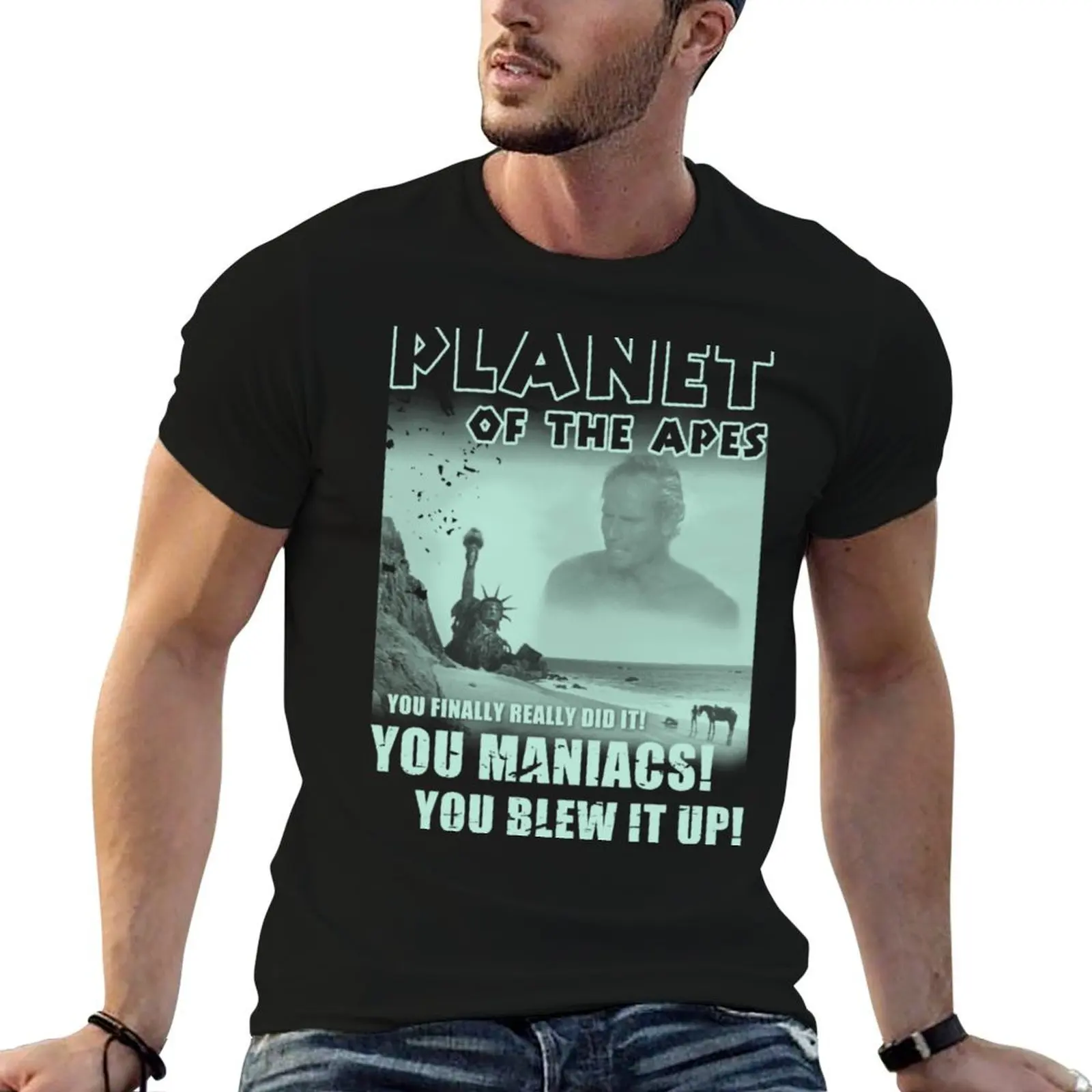 

Planet of the apes T-Shirt t shirt man casual t shirts for man cotton T-Shirt