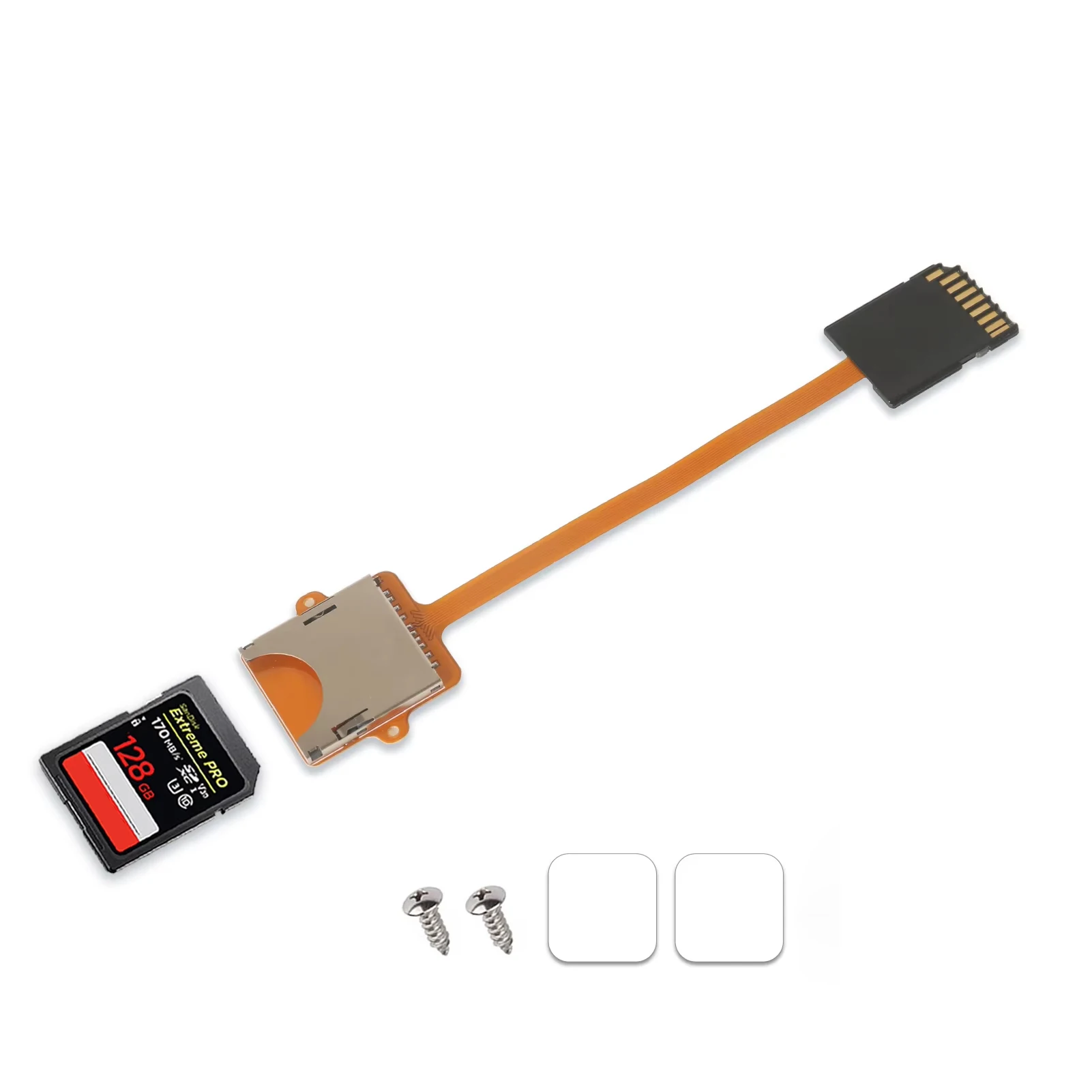 micro-sd-tf-to-memory-card-kit-male-to-female-extension-cable-soft-ribon-flat-fpc-mobile-tablet-camera-extender-cable-10cm-15cm