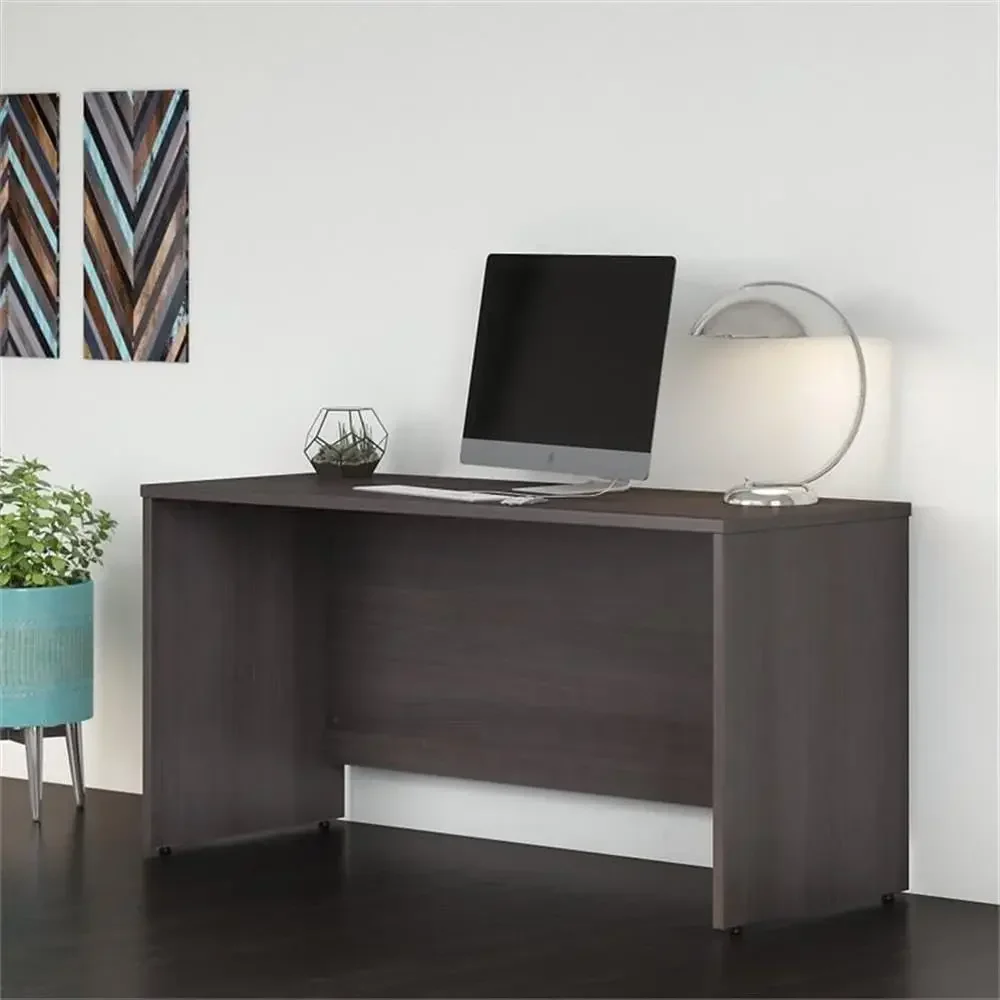 60W x 24D Credenza Desk in Storm Gray, Computer Table for Home or Professional Office