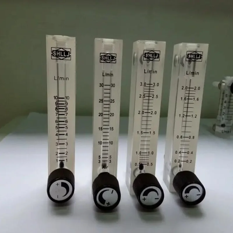 LZQ-6 3 /5/10/20 L/Min Air Oxygen Gas Flow Meter Sensor Flowmeter Caudalimetro Counter Indicator O2 Oxigen Gas Meter