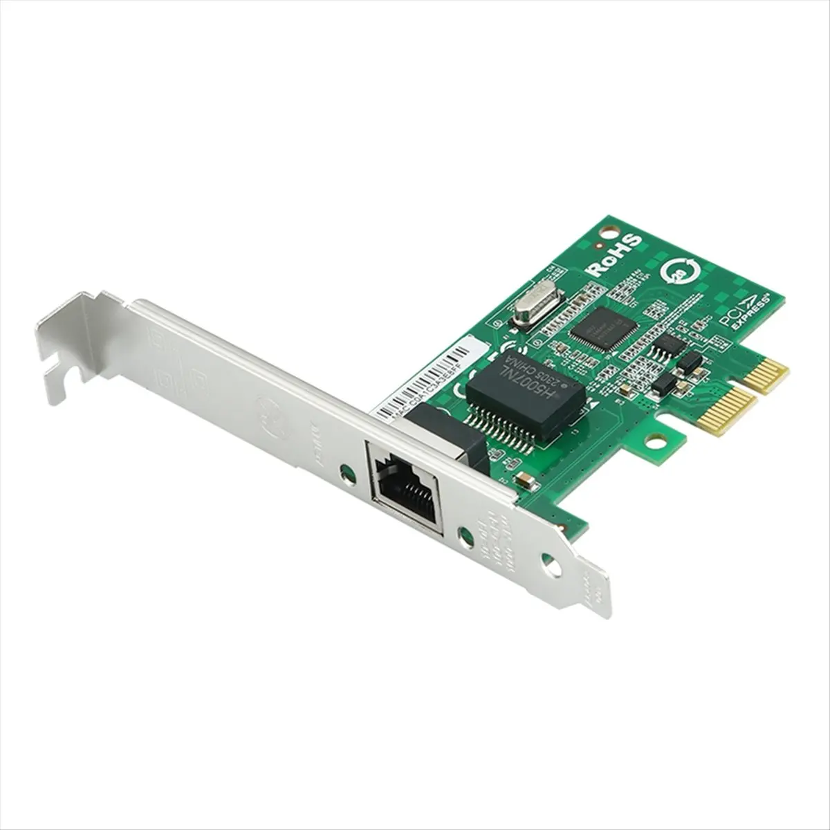 AAAE PCI Express Network Card PCIE X1 to RJ45 Gigabit Ethernet Network Adapter for I210 Chip 1000Mbps PXE Network Card