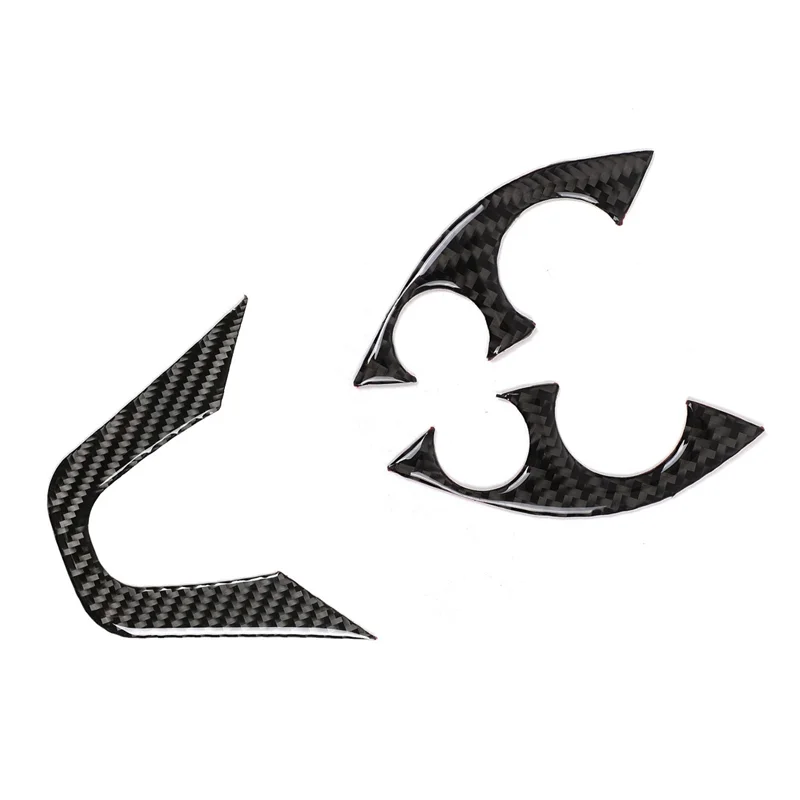 غطاء سيارة من ألياف الكربون ، ملصق تشذيب مناسب لمرسيدس بنز ، ديكور ذكي ، for2 ، عجلة من الخارج