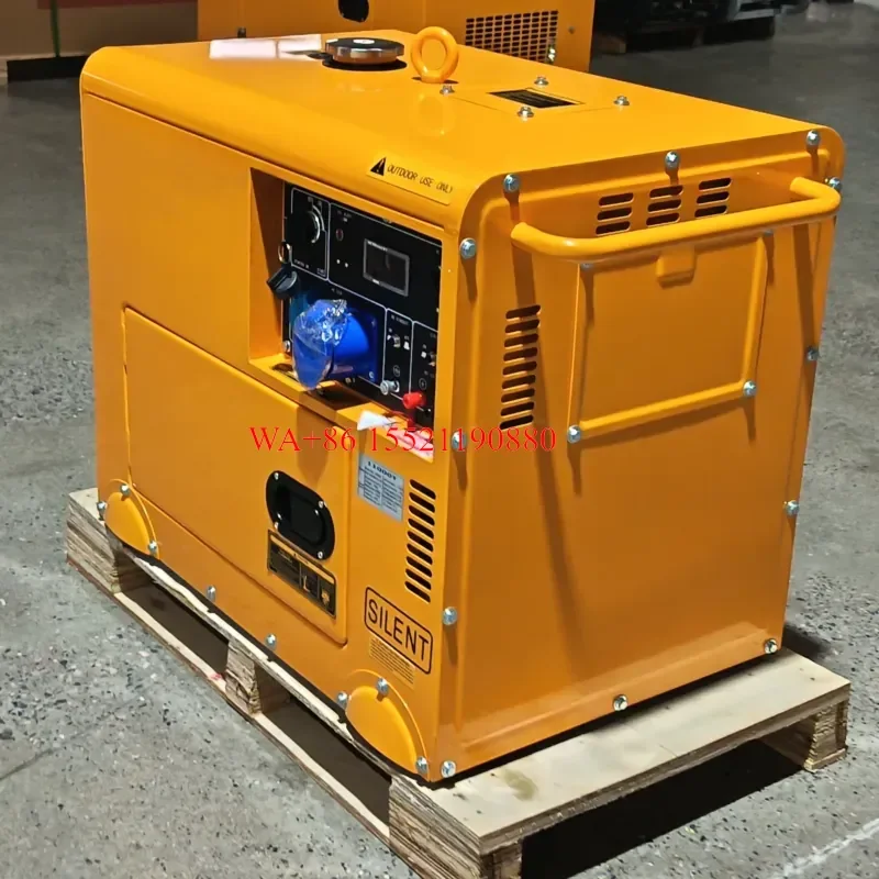 WMWMNU for Leanko Power 5KW 10KW New Set Factory Wholesale Single Cylinder Air Cooled Diesel Generator Small Household Power