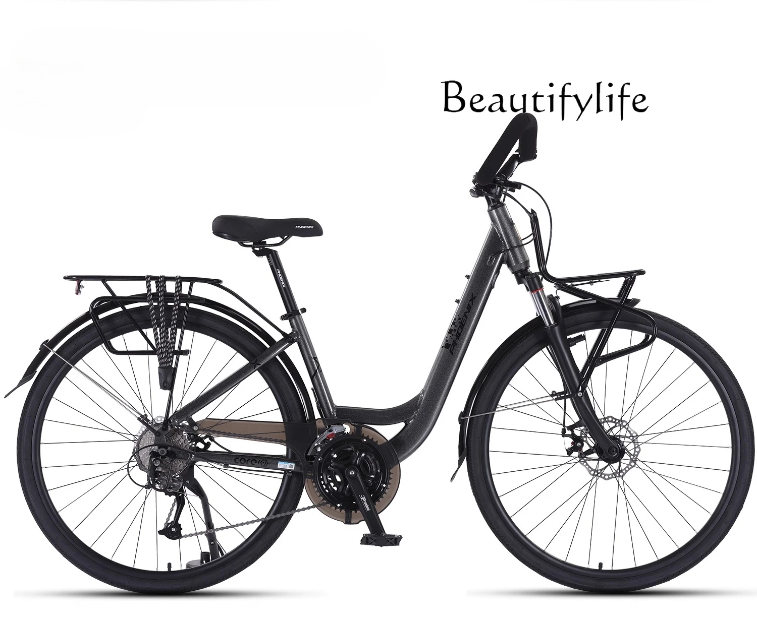 

M318 aluminum alloy station wagon 27-speed shock absorber 700C adult men's long-distance racing car