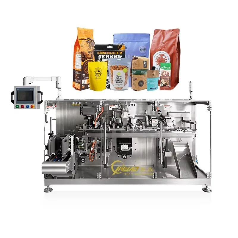 3rd Generation High Speed Horizontal Premade Zip Lock Zipper Stand up Pouch Packaging Packing Machine