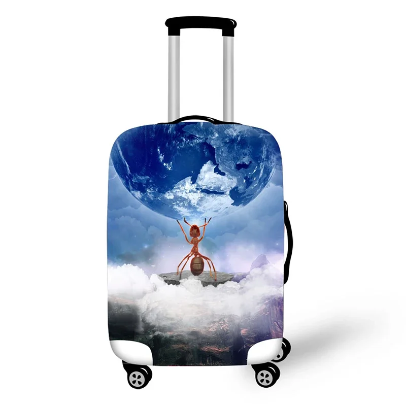 Animal Ant Print Travel Accessories Suitcase Protective Covers 18-32 Inch Elastic Luggage Dust Cover Case Stretchable