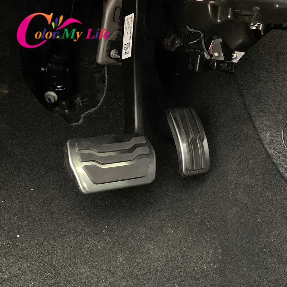 Stainless Steel Car Pedal Pads Pedals Cover for Ford Focus 2 3 4 MK2 MK3 MK4 RS ST 2005-2021 Kuga Escape 2009-2021