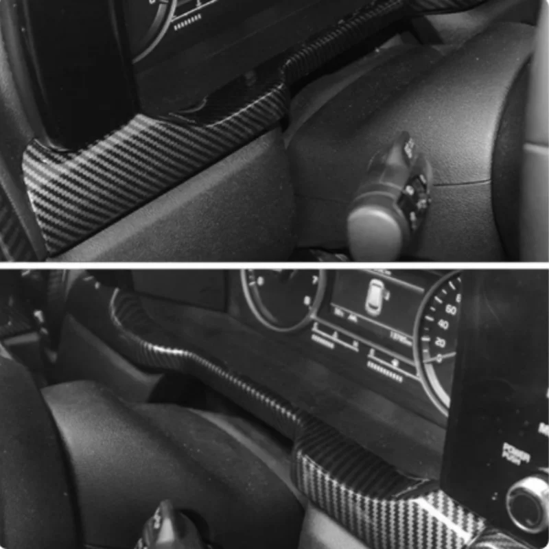 

For Kia Sorento MQ4 2021-2024 LHD!!! Carbon Black Interior Dashboard Center Console Strip Decor Trim ABS Car Accessories