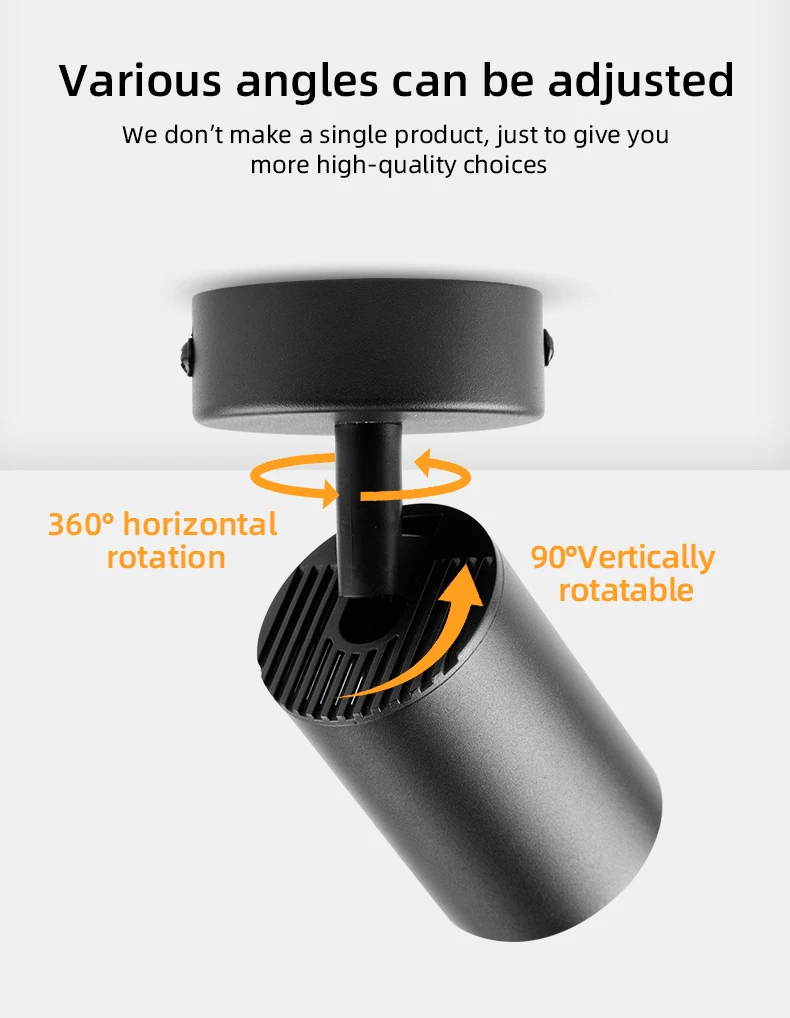 متعدد الرؤوس تدوير قلادة ضوء LED GU10 السقف مصباح معلق LED بقعة ضوء الثريات للمنزل غرفة المعيشة المطبخ غرفة نوم #6