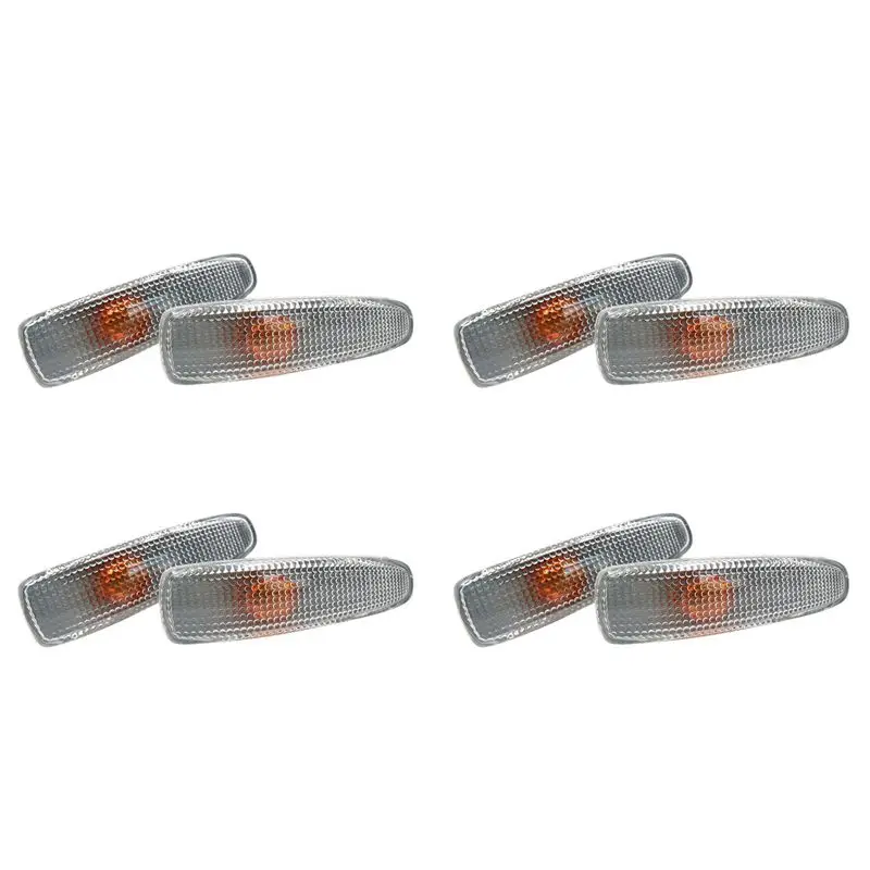 

8X Side Indicator Turn Signal Light Pair For Mitsubishi Lancer Mirage RVR 2008-2017 8351A047
