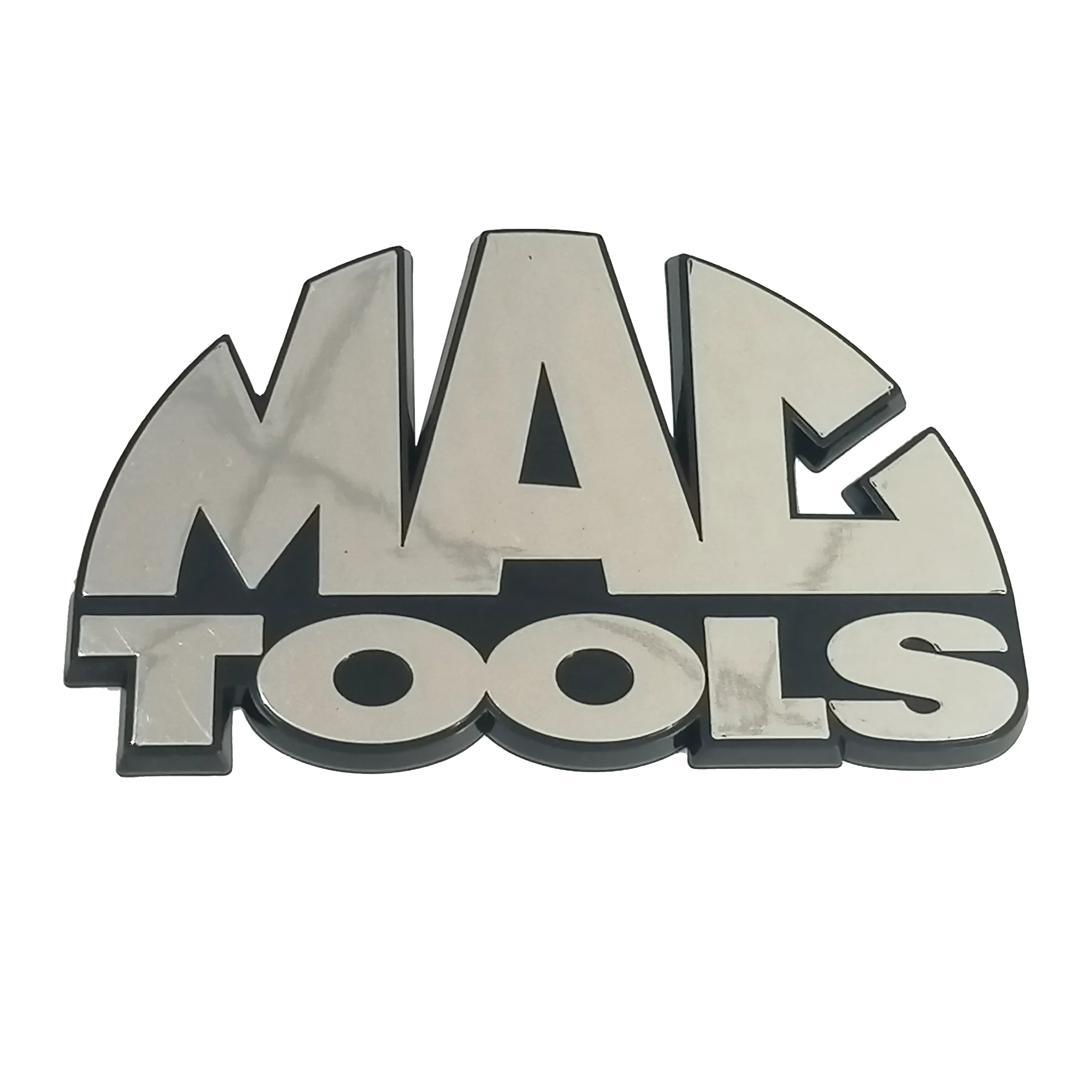 3D Design OEM 120mm MAC Tools Plastic Chrome Emblem Badge Logo