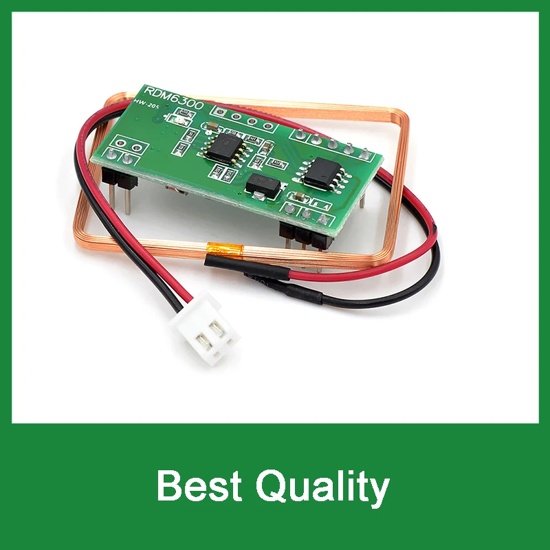 

Arduino Compatible RDM6300 RFID Reader Module for EM4100 125Khz Card Key