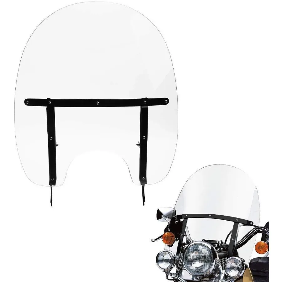 

Съемный черный монтажный кронштейн TCMT для лобового стекла, подходит для Harley Softail Slim Deluxe Fat Boy Heritage Softail Classi