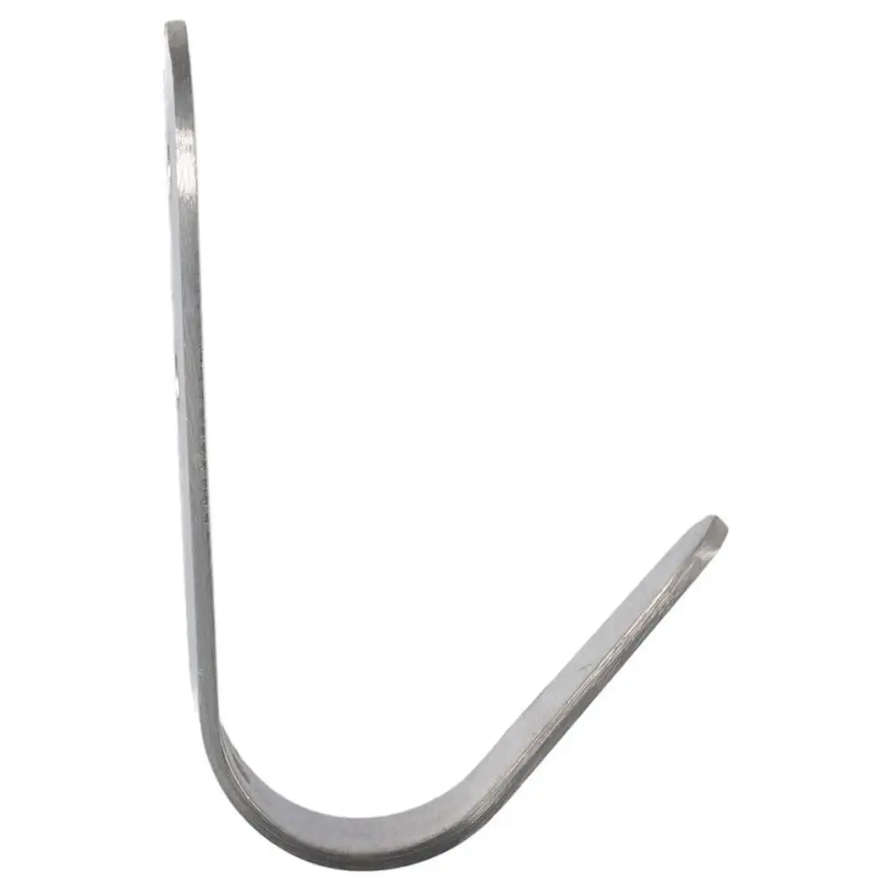 8PCS Stainless Steel Metal Hooks Seamless U-Shaped Sliver Wall Mounted Hanger Hooks Kitchen