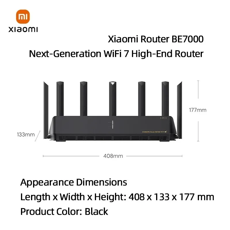 Xiaomi Mi Router BE7000 ثلاثي الموجات واي فاي مكرر VPN 1GB شبكة USB 3.0 IPTV 4X2.5G منافذ إيثرنت مودم مكبر صوت أحادي واي فاي 7 #3