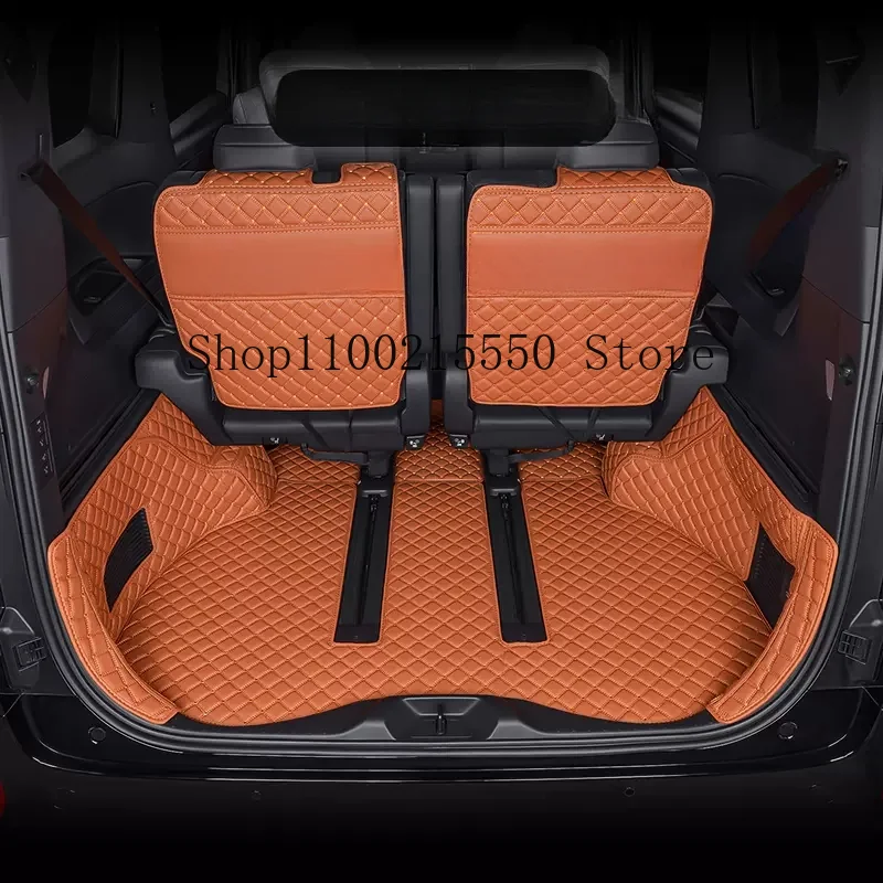 For Toyota Alphard 40 2024 Car Rear Trunk Mats Cargo Liner Interior Protection Cover Pads