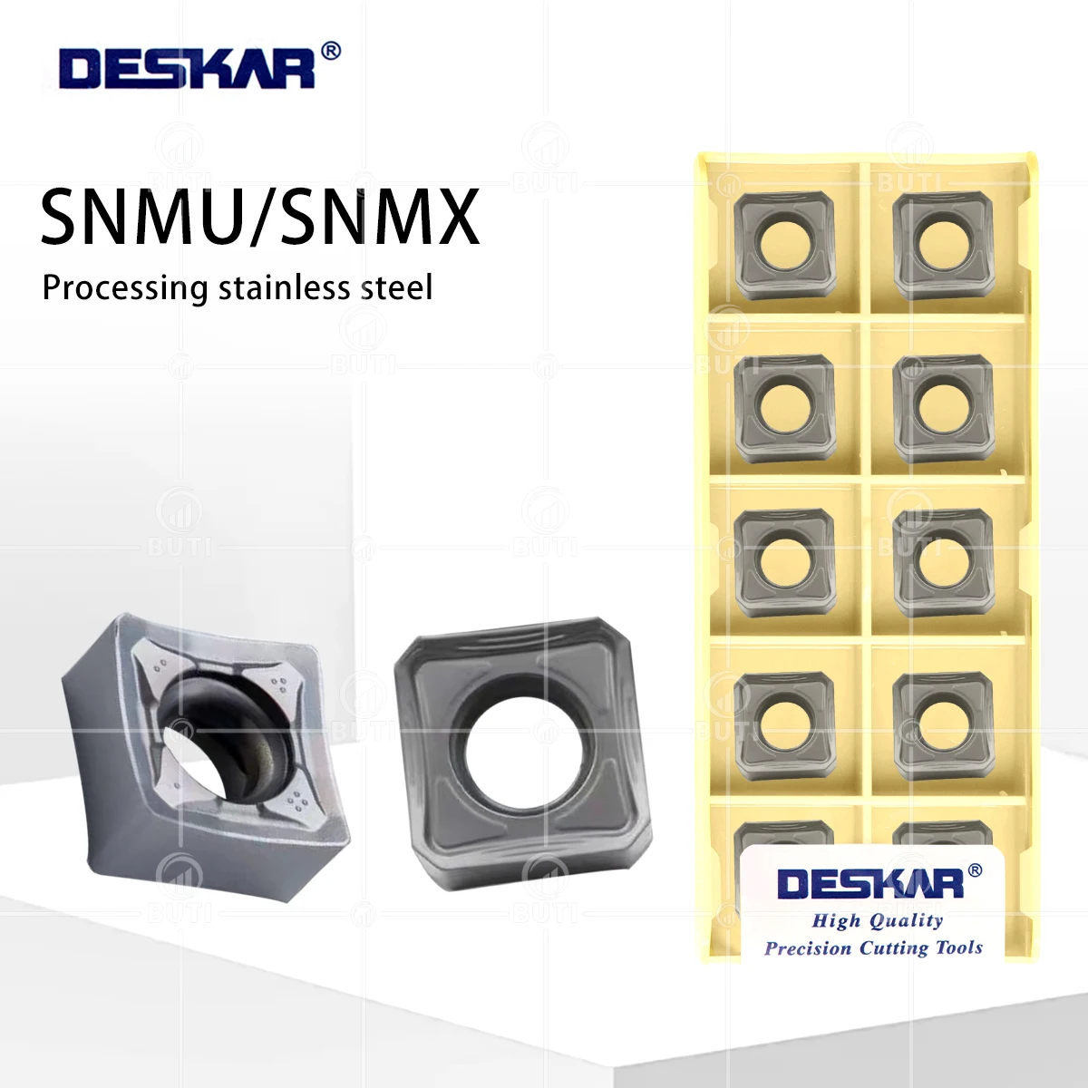 

DESKAR 100% оригинал SNMX1205AN-F57 LF6018SNMU 120608 EN-GM LF6018 Токарный станок с ЧПУ Фрезерный инструмент Износостойкие обработки фрезерных лезвий