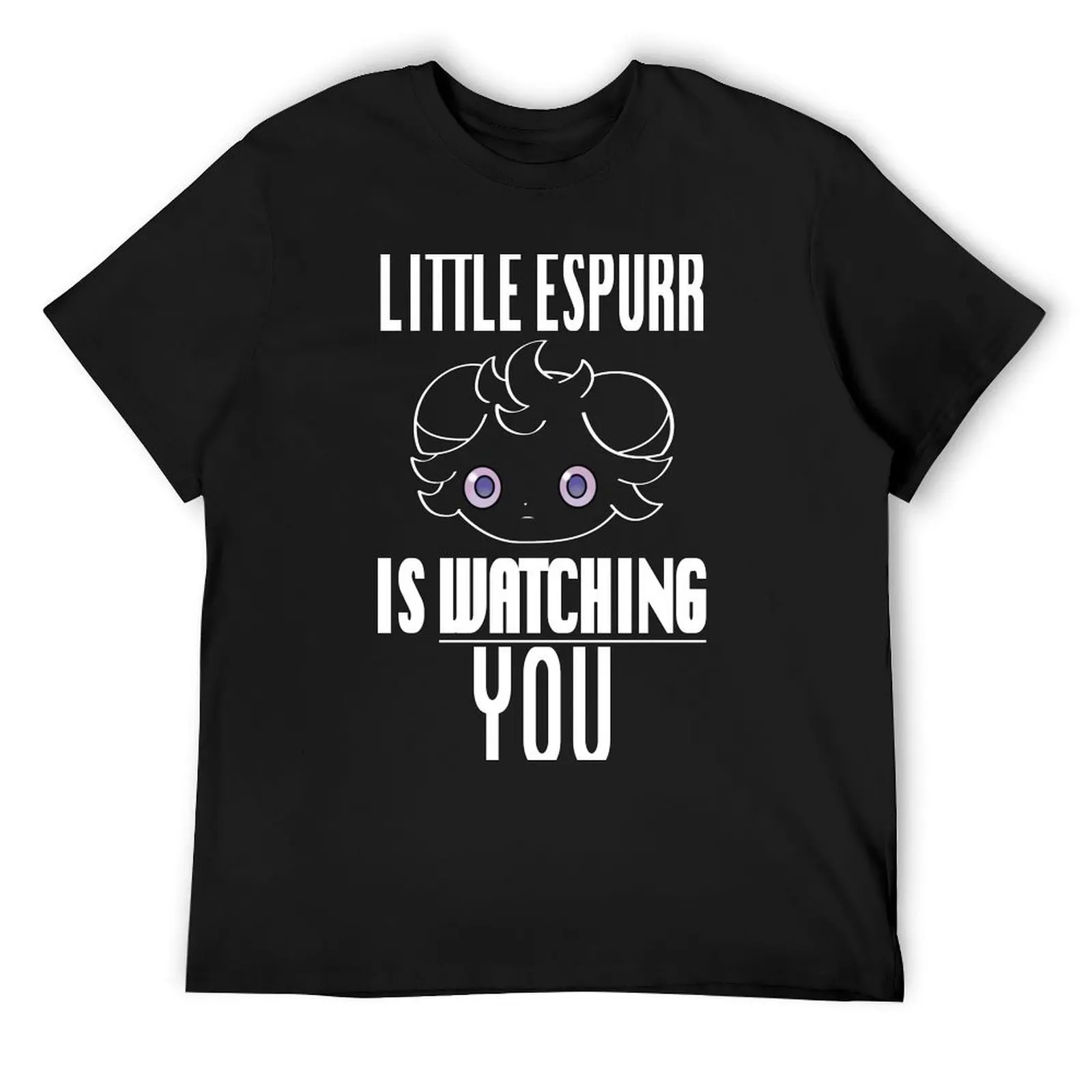 

Футболка Watchful Little Espurr, новое издание, летний топ, одежда больших размеров, топы, винтажная мужская футболка