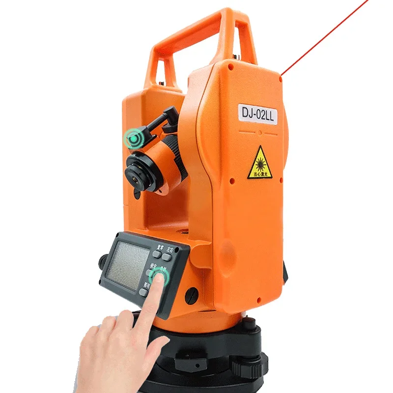 Double Laser Electronic Theodolite High Precision Building Engineering Decoration Measuring Tools Precision Mapping Instrument