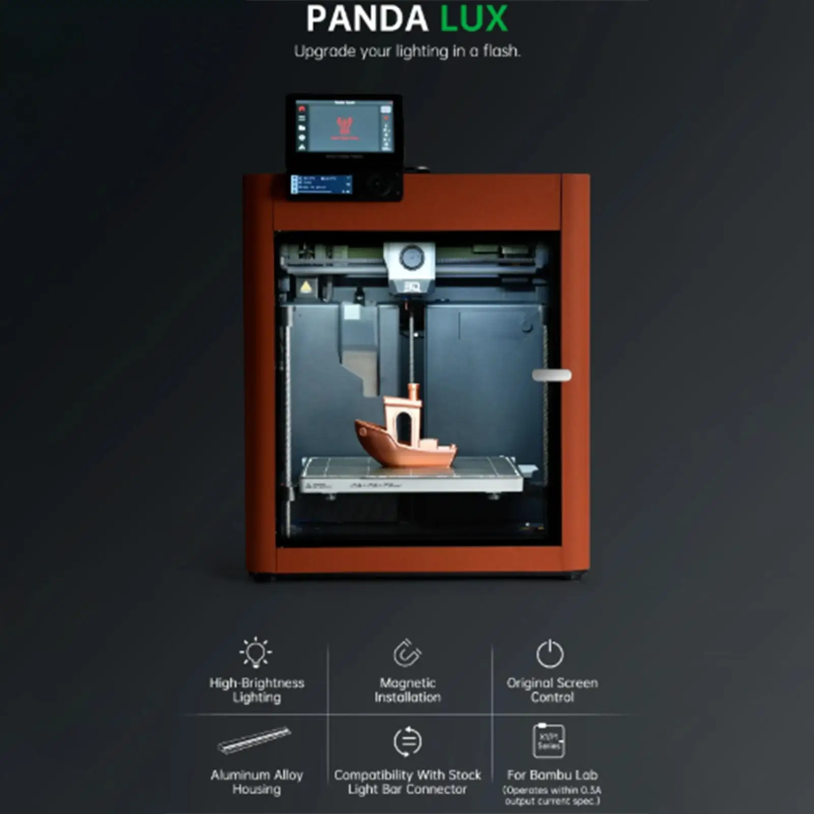 

Strip Lighting 3D Printer LED Strip Professional Accessories With Cable Magnetic Design Lamp For Home Garage Workshop