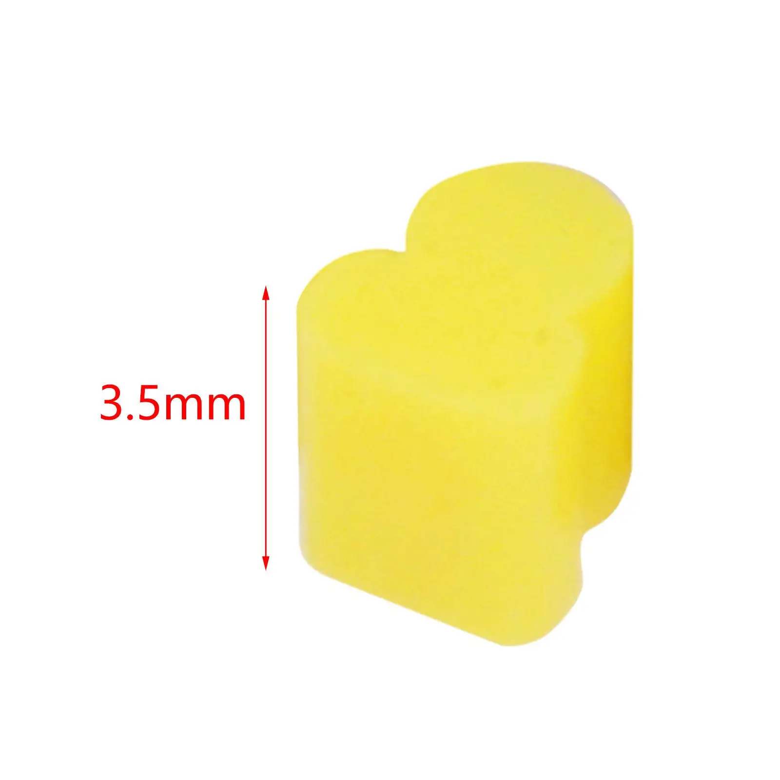 10Pcs Alto French Horns Silicone Pads Parts Noise Resistant Rotary Valves Horns Piston Practice Tool Accessories for Euphonium