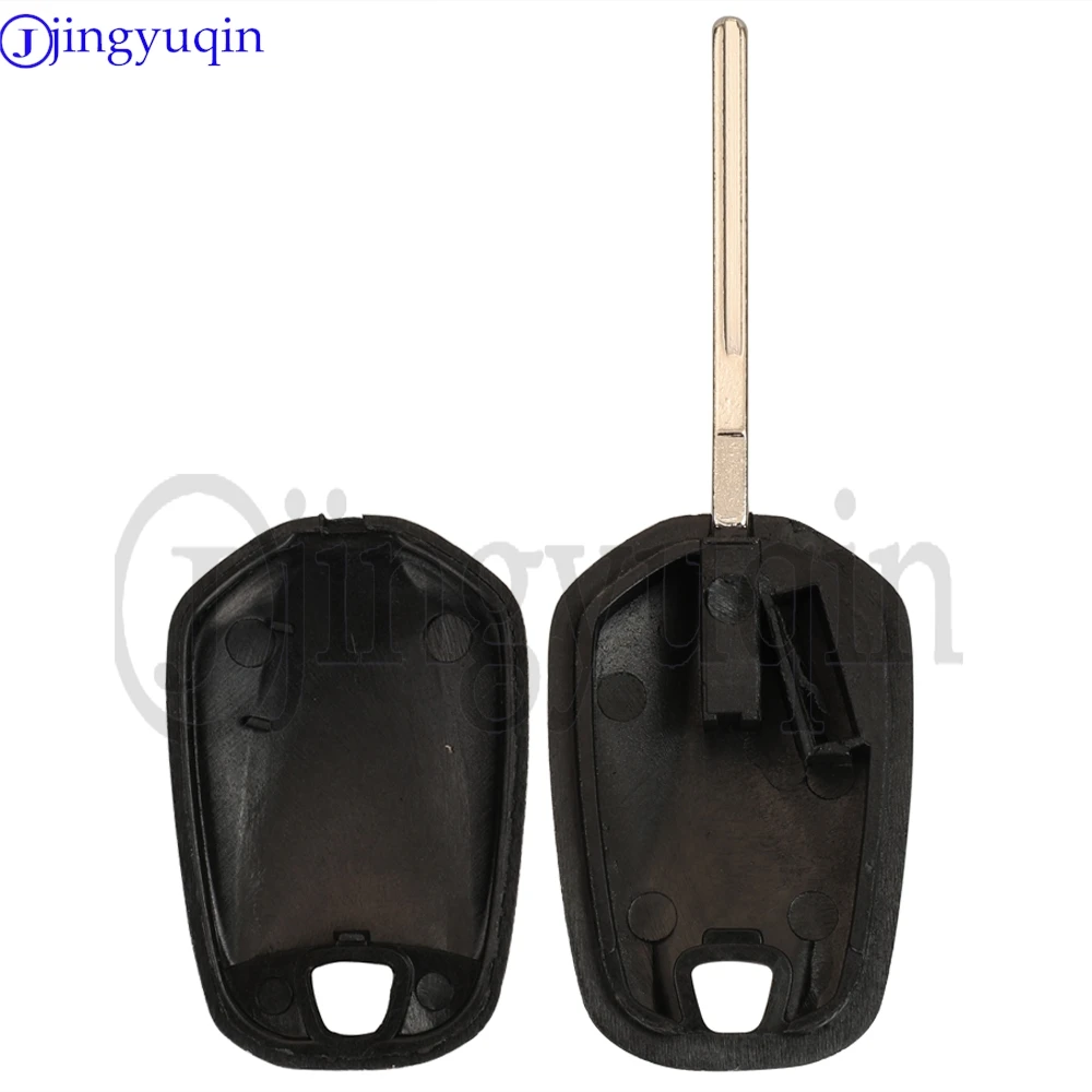

jingyuqin 10 шт. HU83/VA2 Заготовка корпуса ключа-брелока без чипа для Peugeot 308 508 Citroen C2 C4 C3 DS