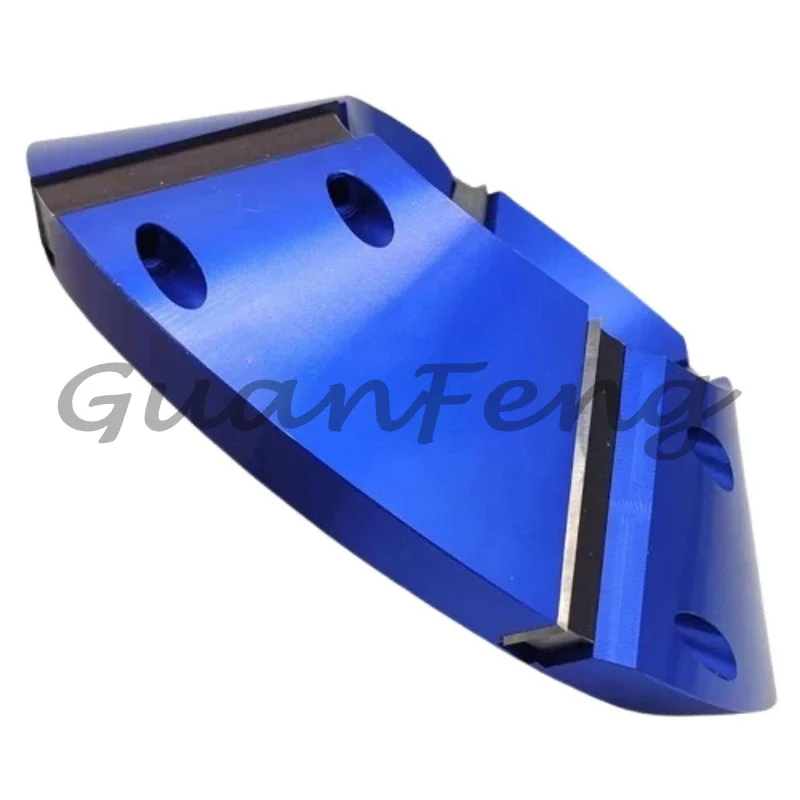 With blade 50x12x1.5 woodworking cutter head 45 ° bevel straight knife