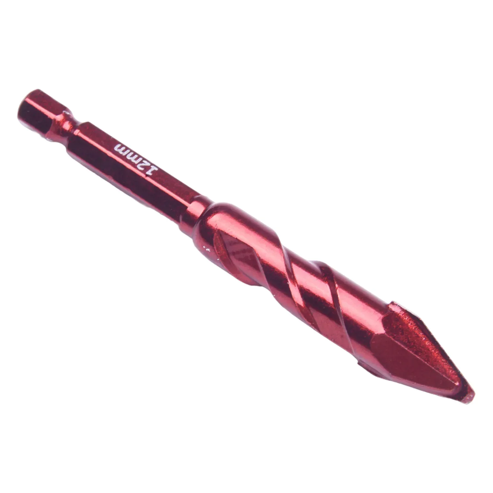 1Pc Drill Bit 6-12mm Hex Shank Carbide Drilling Punching Tool For Wall Glass Wood Metal Tiles Hole Punching For Carpentry Tool