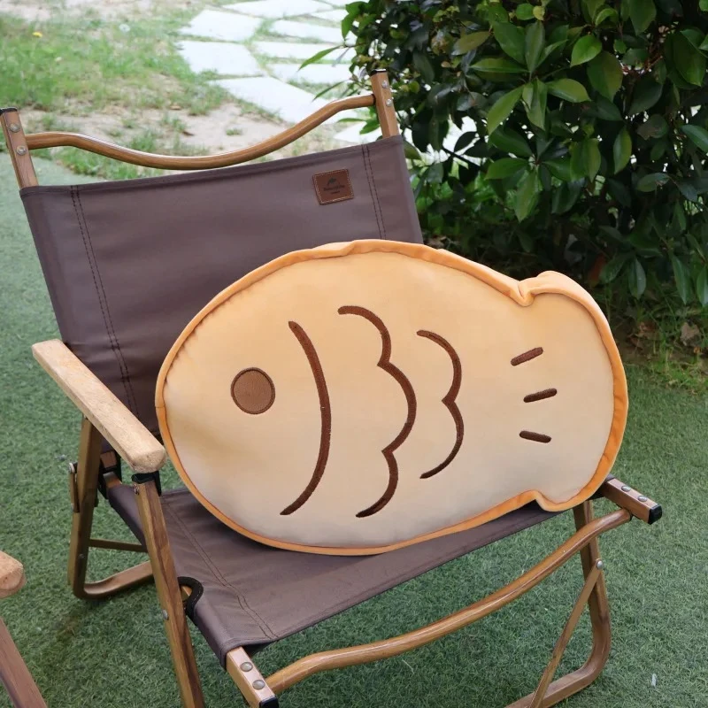 

25/45cm Small Fish Pillow Office Napping Pillow Doll Cute Taiyaki Pillow Living Room Sofa Decoration Car Cushion Brithday Gift