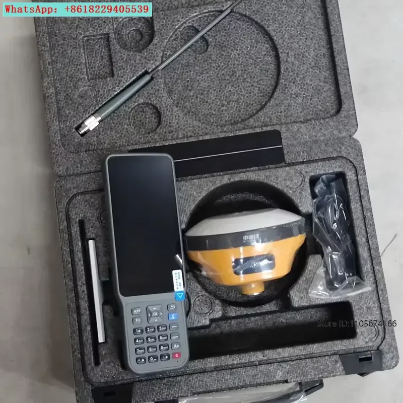 V200 Base and Rover Survey Equipment GNSS RTK Receiver Base and Rover RTK GNSS RTK Global Positioning System