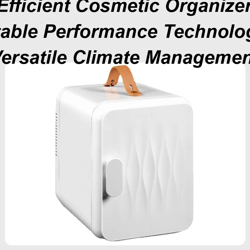 

Portable Fridge 6 Liters Small Fridge Cooler Warmer Thermoelectric Portable Low Noise Cooler Warmer For Car Home Makeup Skin
