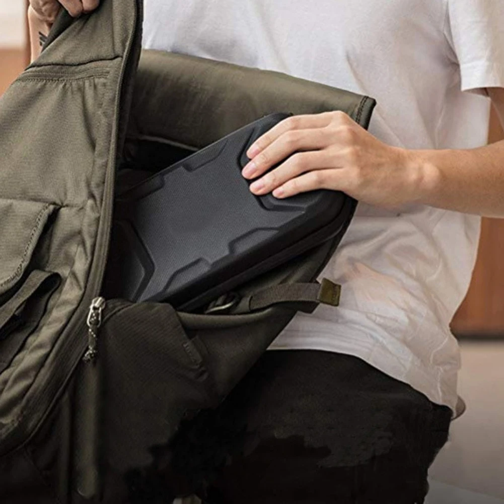 -Caja de transporte A25M para Nintendo Switch OLED Deluxe funda protectora de viaje para consola Nintendo Switch