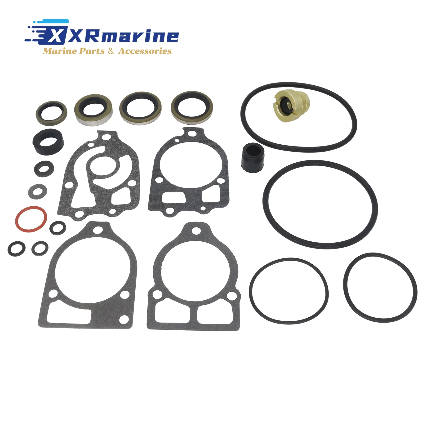

Boat Motor Lower Unit Gasket Seal Kit Compatible with Mercury and Mariner 135HP 150HP 175HP 200HP 220 HP V6 Outboard Engines