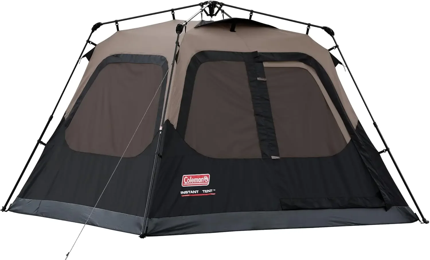 Camping Tent with Instant Setup, 4/6/8/10 Person Weatherproof Tent with WeatherTec Technology, Double-Thick Fabric, and