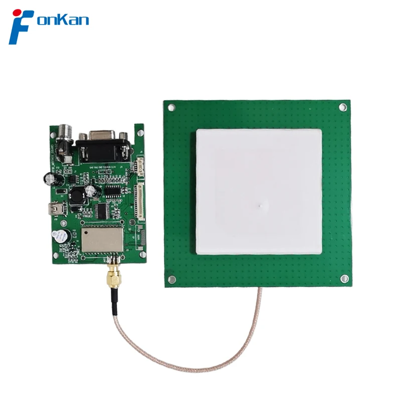 

FONKAN 860-960MHz UHF RFID Module USB And Series Port TTL3.3V RFID UHF Module Kit For Android And Window System