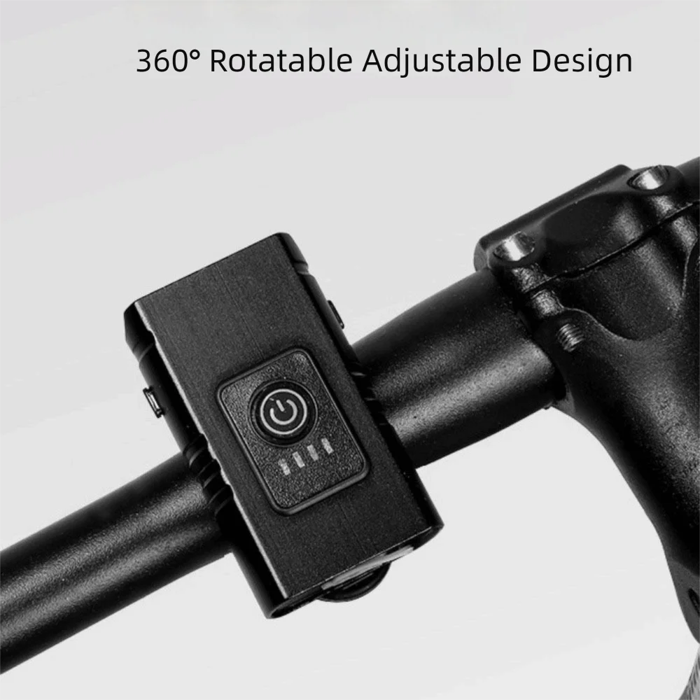 

Aluminum Alloy LED Bike Front Light Smart Sensor USB Rechargeable MTB Road Bike Head Lamp Bright Light Waterproof