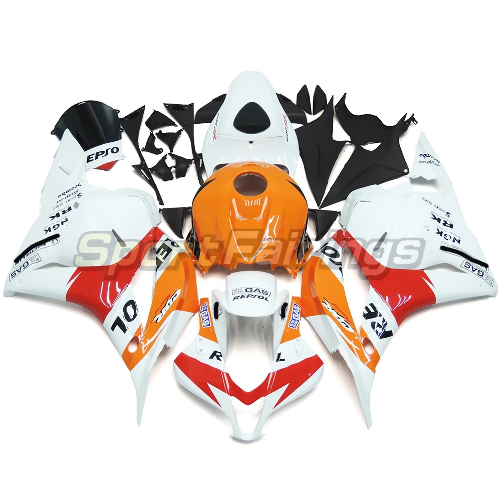 Novo abs toda a motocicleta carenagens kits para honda cbr600 rr cbr600rr cbr 600rr 2009 2010 2011 2011 2012 injeição carroçaria