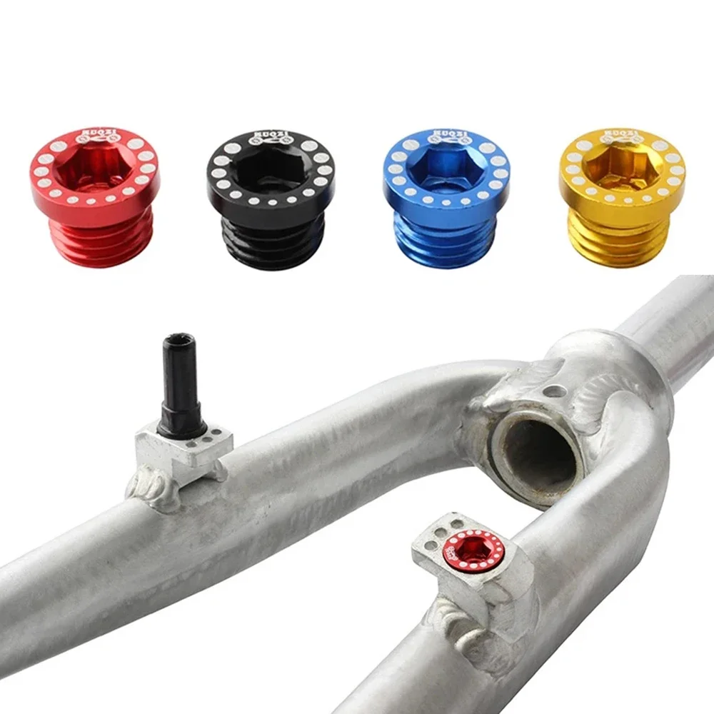 Bicycle Parts MTB Fixed Gear Aluminum Alloy For V Brake Hole Brake Base Plug Brakes Post Mount Screws M10*1.25 Screw Bolt