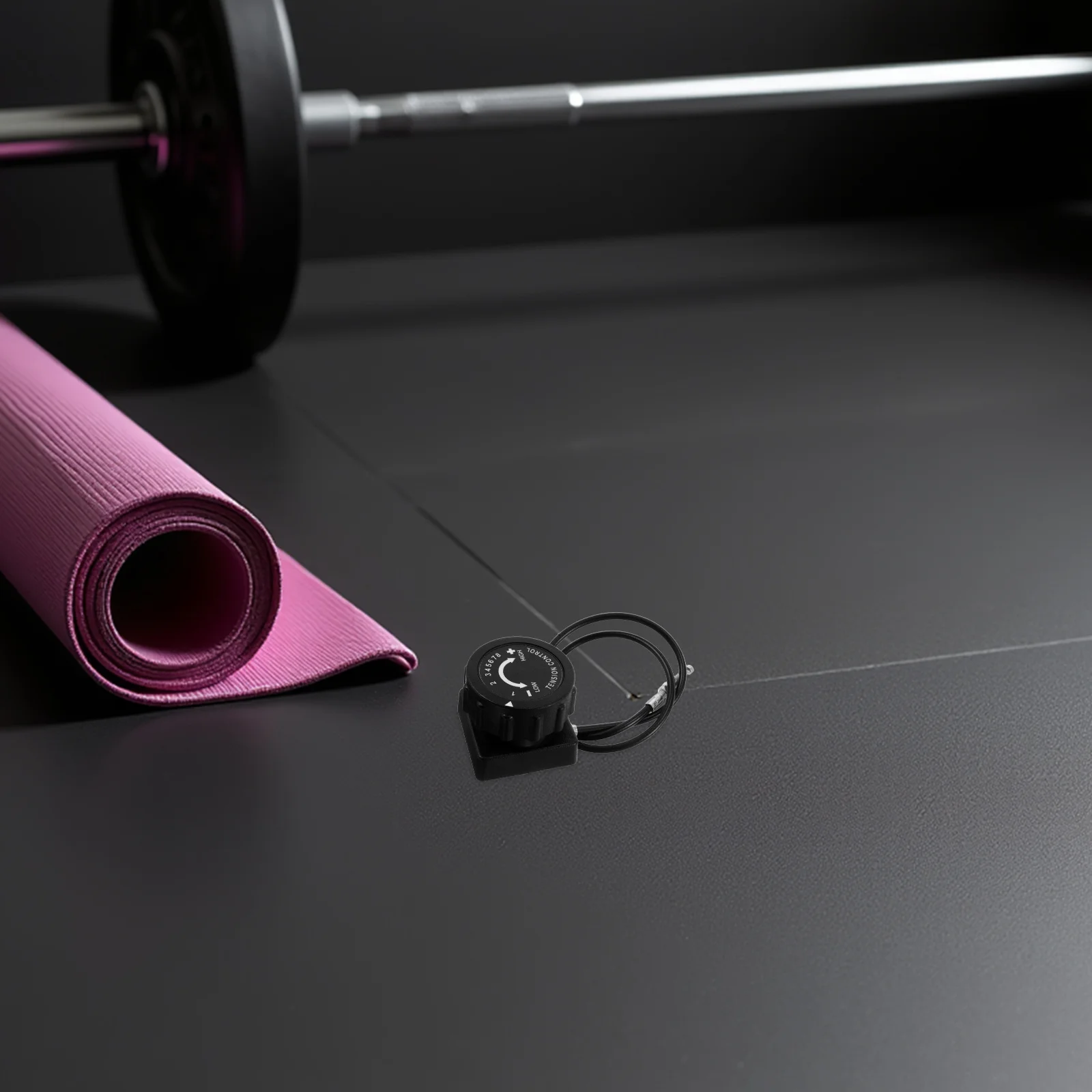 

Exercise Bike Tension Controller 8-Stage Plastic Tuner Resistance Micro-Adjuster 60Cm Cable Gym Calibration Regulator Precision