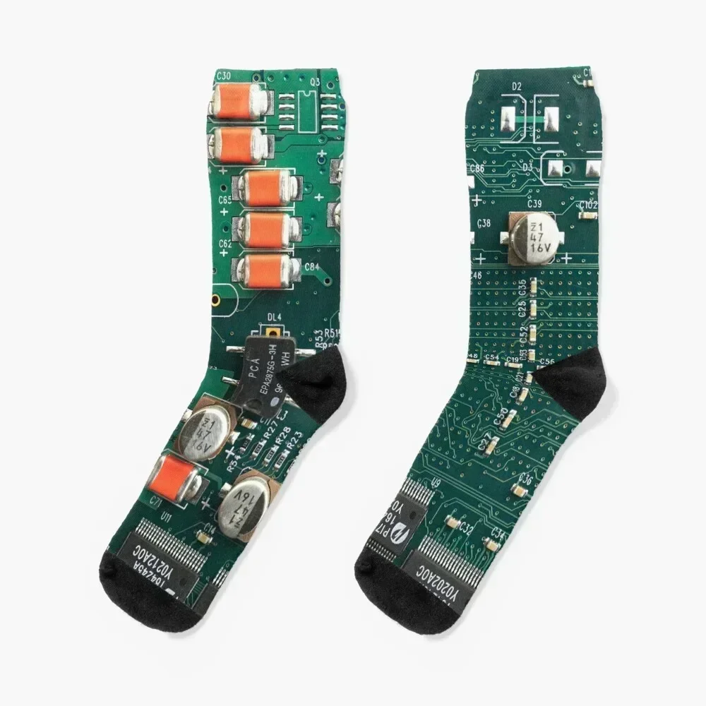 

Circuit Board Socks anti-slip winter gifts Socks Female Men's