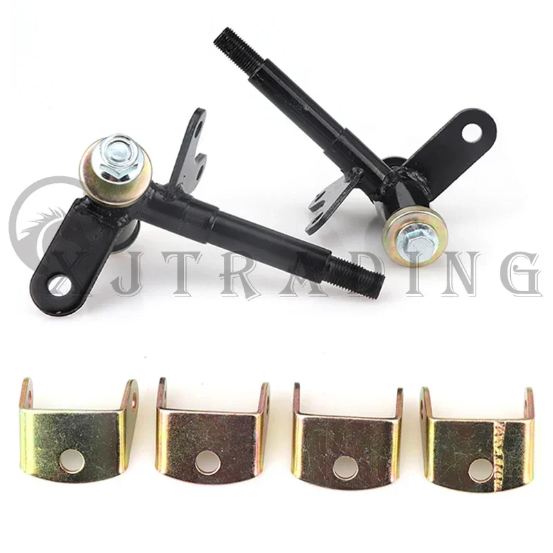 1Pair 17mm Steering Strut Knuckle Spindle Fit For Disc Brake Of ATV 49cc 50cc 70cc 90cc 110cc Go Kart Buggy UTV Quad Bike Parts